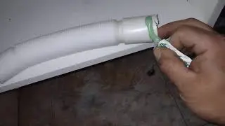 colocación de desagüe para vanitori