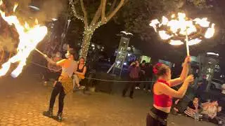 Fire Umbrella Trio