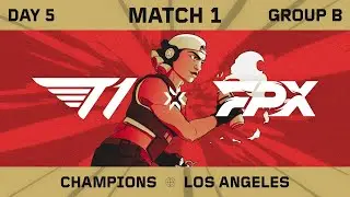 FunPlus Phoenix vs T1 - VALORANT Champions - Group - Lotus Map 1