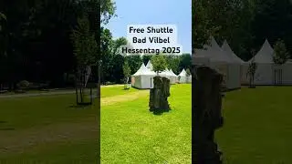 #hessentag2025 #shuttle #shuttlebus #germany #deutschland #badvilbel #travel