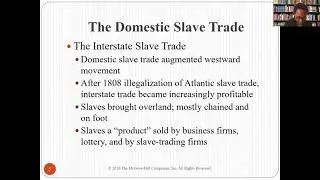 Ch. 7- Southern Slave Societies Dr. David Childs Temple Bible College and Seminary- Cincinnati