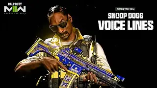 EVERY SNOOP DOGG OPERATOR VOICE LINES 🔊 MWII