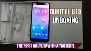 Oukitel U18 Unboxing - the first Android with a 