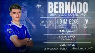DVD Temporada 2025- Bernardo Lombardi 