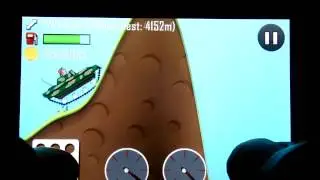 Hill Climb Racing tutorial - Countryside w/ tank