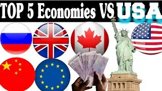 Top 5 Strong Economies Currencies | US Dollar 💵 | Russian Ruble | Pound 💷 Euro 💶 Chinese Yuan |
