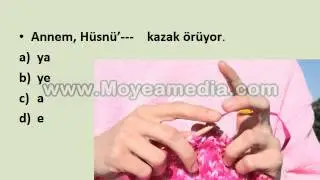 Turkish object  vowel ending nouns (dative) (ismin 