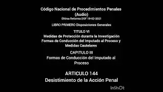C&oacute;digo Nacional de Procedimientos Penales. &Uacute;ltima Reforma DOF 19-02-2021. T&iacute;tulo VI