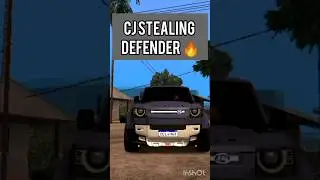 Stealing Defender 🔥 From Secret Location #gtasanandreas #shorts