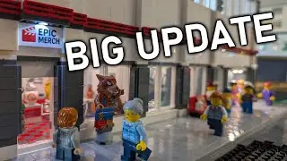 Massive LEGO Cinema Progress - Bricks, Minifigs & Lights!