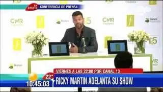 Ricky Martin - Conferencia de Prensa (2/2)
