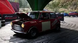 Assetto Corsa Rally | Alsace - Mini Cooper S 1964 use keyboard