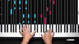 Bad Bunny feat. Drake - Mia (Vertical Piano Roll Cover)