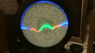 Plasma disco light disk Test 1