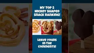 Ranking Mickey Shaped Snacks You Can Find in Disney Parks #disneyparks #disneyfood #disneysnacks
