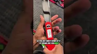 Showing the Olsa Tools Split Beam Torque Wrench 💪 @Gearhead_bryan