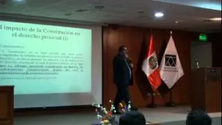 Conferencia “Constitucionalización del Derecho Procesal”
