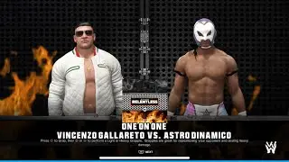(Relentless Wrestling) Vincenzo Gallareto vs Astro Din&aacute;mico(WWE2K24)