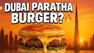 Dubai Viral Paratha Burger Recipe | Street Food Style | Easy Homemade Burger check daily cooking 