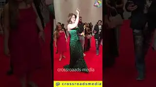 Urvashi Rautela At Gama Awards 2025 Sharjah Expo Centre in Dubai | Crossroads Media