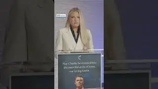 Charlie Kirk&rsquo;s widow Erika says her &lsquo;cries will echo around the world like a battle cry&rsquo;