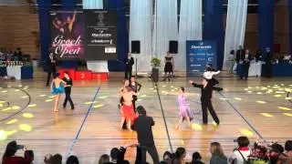 WDSF Greek Open 2015: Junior: One Dance Rumba: Final