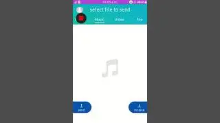 How to share apps on xender in tizen