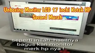 Unboxing Monitor LCD 17 inchi Kotak HP Barang Second Murah | #Shorts | Happytor