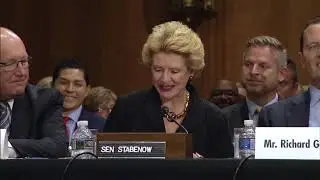 Senator Stabenow Introduces Pete Hoekstra to Foreign Relations Committee