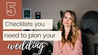 5 Checklists You Need to Plan Your Wedding