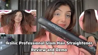 Ikonic Professional Glam Hair Straightener: Full Review & Live Demo✨#shorts #ikonicprofessional