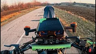 Kawasaki KMX 125 Wheelies