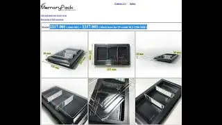 M.2 packaging plastic box tray