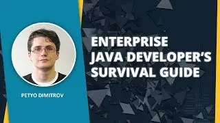 PETYO DIMITROV / ENTERPRISE JAVA DEVELOPER’S SURVIVAL GUIDE / Java2Days 2017