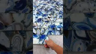 Inkjet Geode Glass Tile &ndash; Bring Depth, Color & Shine to Your Walls!#mosaictile #interiordesign