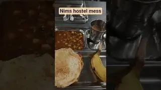 Nims hostel mess #nimsuniversity #whatsinmyplate #whatieatinaday