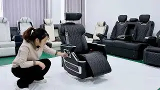 Electric adjustable luxury air seats for cars