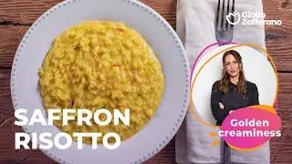 SAFFRON RISOTTO - GOLDEN and CREAMY✨😍💛