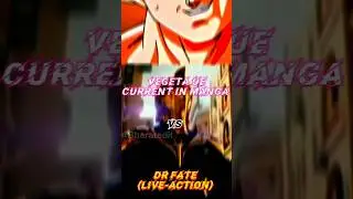 WHO IS STRONGER? VEGETA UE VS DR FATE #shorts #dc #db