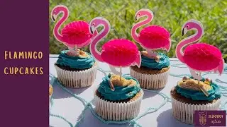 Flamingo Cupcakes