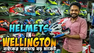 New Helmets in Wellington Bike Market Kolkata | LS2 Axor SMK MT Studds Cheap Helmet Price Wellington