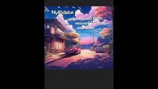 Gloomy Street Scene | Studio Ghibli Sky | Atmospheric Anime Landscape