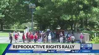 Reproductive rights rally in Frankfort looks back at Roe v. Wade decision in 2022