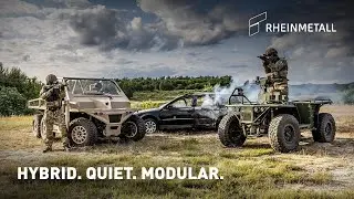 Rheinmetall presents Ermine hybrid vehicle family at DSEI UK 2025