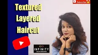 Textured Layered Haircut  - Very simple and easy technique