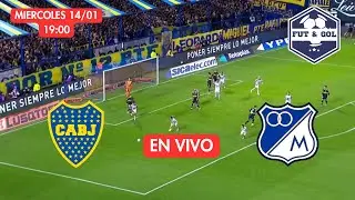 🔴 BOCA - MILLONARIOS EN VIVO | AMISTOSO - FUT AND GOL