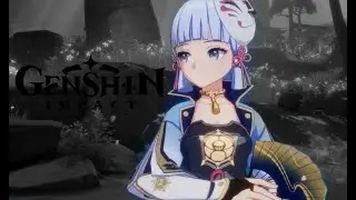 Ayaka Dancing cutscene - Genshin Impact (Lumine version)