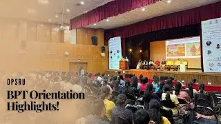 BPT Orientation Day 2025 | DPSRU | Physiotherapy Future Scope & NEET Update Explained! 