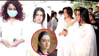 Avneet Kaur and Chinki Minki Emotionally Breakdown After See Friend Tunisha Sharma Last Time
