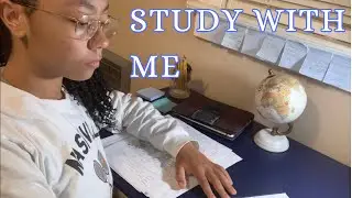 Study With Me along with Calming Music (No Talking)